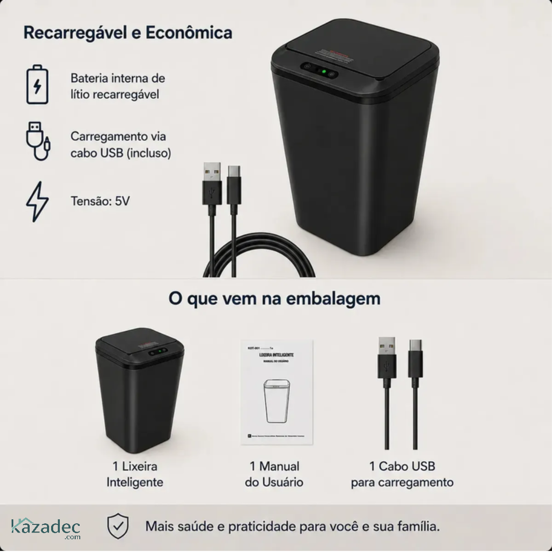 Lixeira Automática Haus