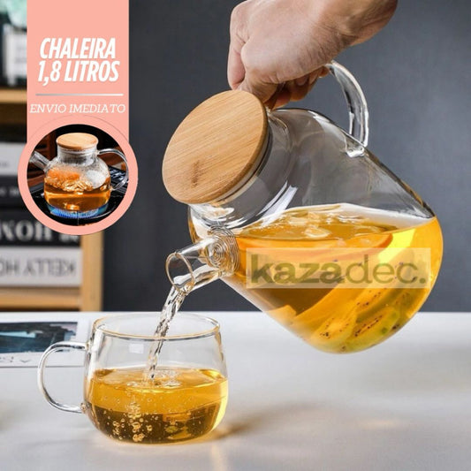 Chaleira Royal Glass 1.8L